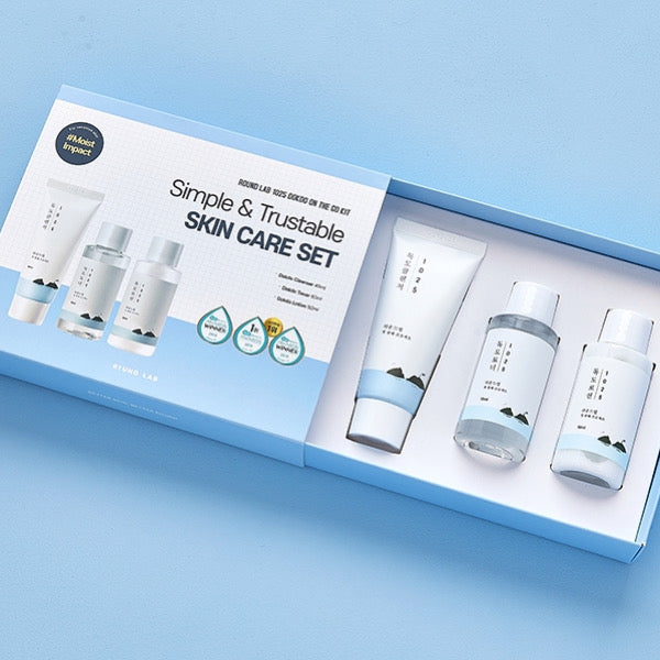 Round Lab Packaging Dokdo skincare set by Round Lab – koreancosmetic.gr