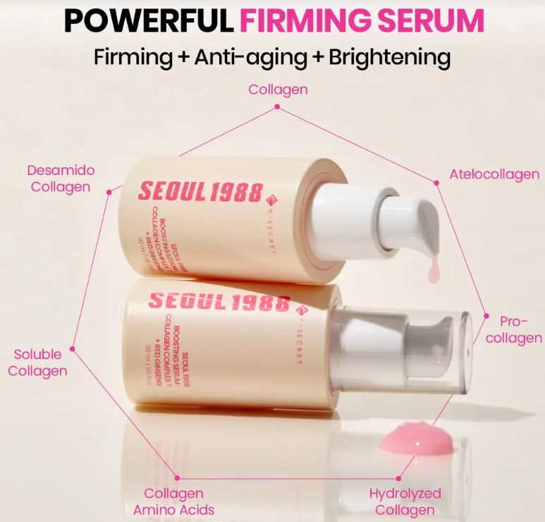 SEOUL 1988 Boosting Serum - Collagen Complex 7 + Red Ginseng by KSecret