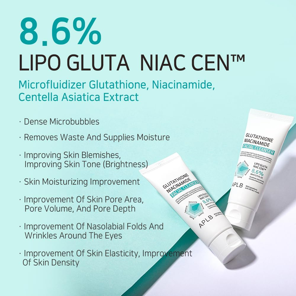 Glutathione Niacinamide Facial Cleanser  by APLB