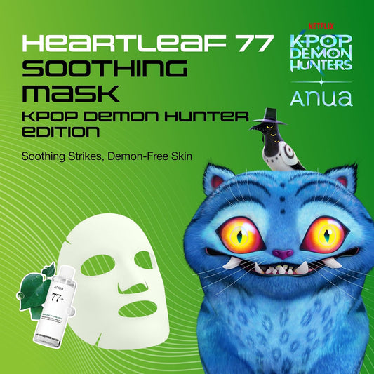 Heartleaf 77% + Hyaluron - Soothing Mask by Anua
