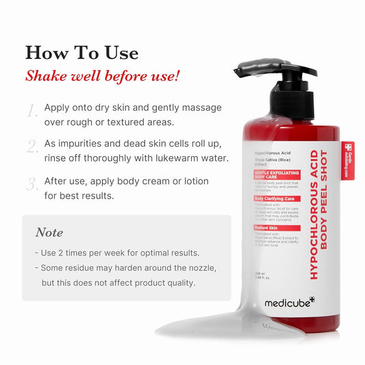 Hypochlorous Acid Body Peel Shot by Medicube