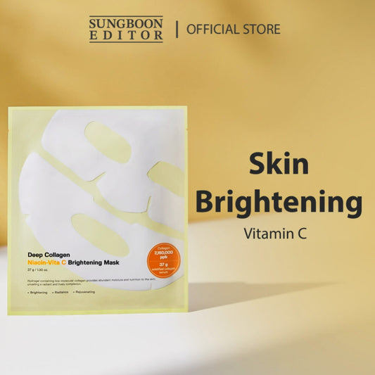 Deep Collagen Niacin Vita C Brightening Mask by Sungboon Editor