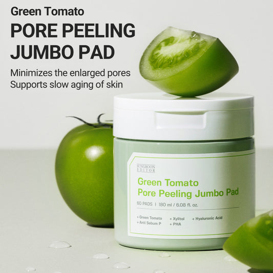 Green Tomato Pore Peeling Jumbo Pad by Sungboon Editor