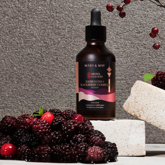 Vegan Idebenone + Blackberry Complex Serum (Seoul Edition) by Mary & May