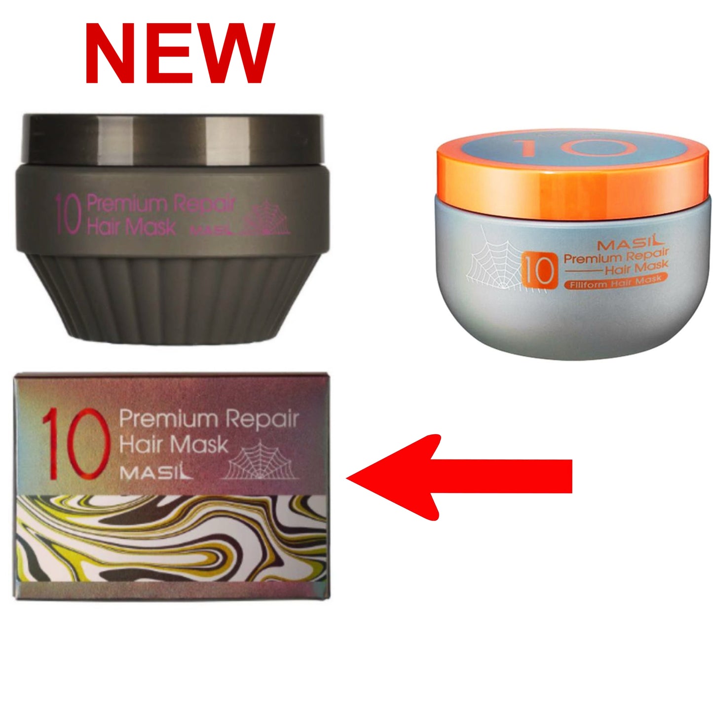 10 proteins Premium hair repair mask by Masil