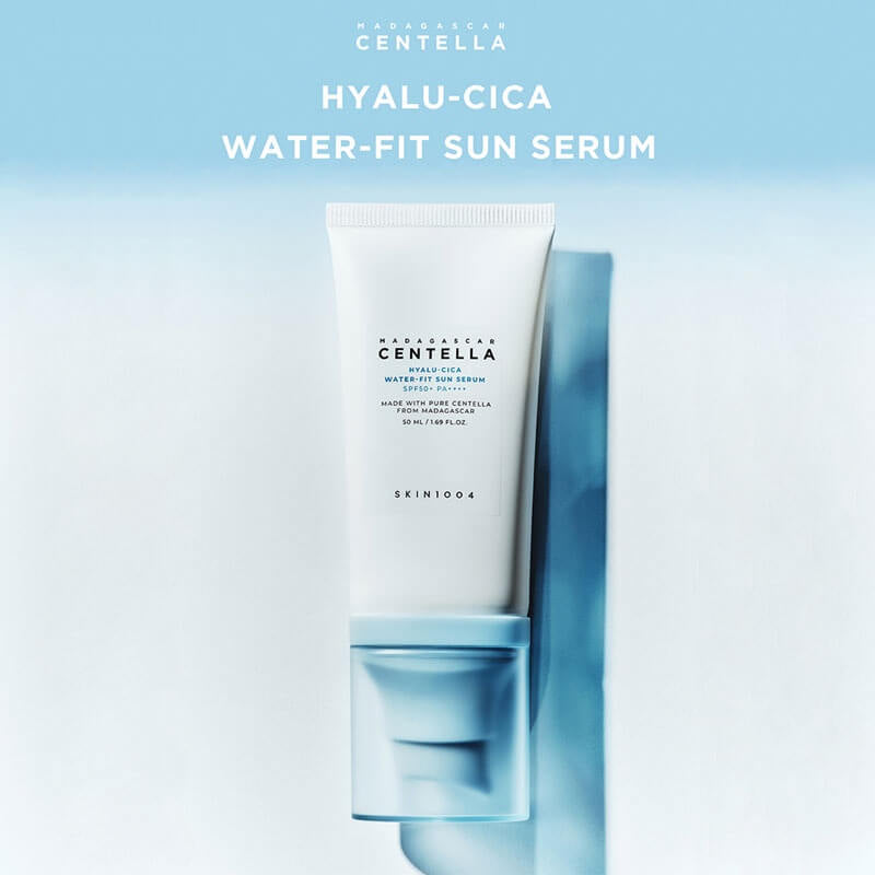 Hyalu-Cica water-fit sun serum SPF50+/PA++++ by SKIN1004