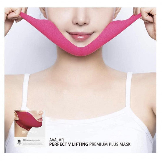 Бандажная лифтинг маска для лица Avajar Perfect V Lifting Premium Plus Mask