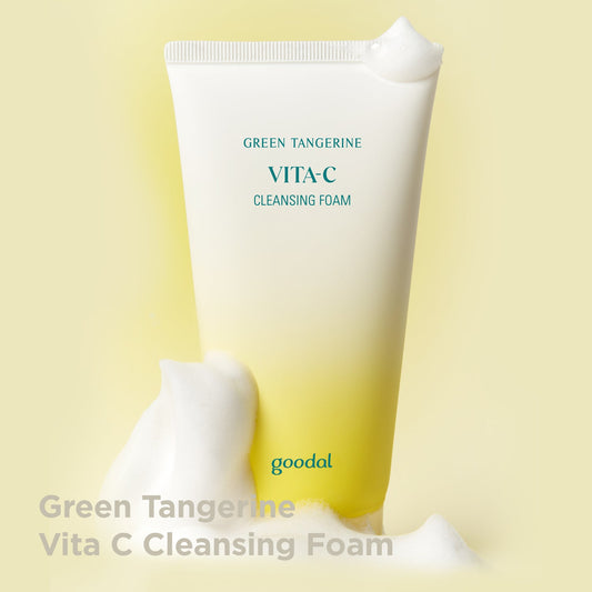 Green Tangerine Vita C Cleansing Foam by Goodal