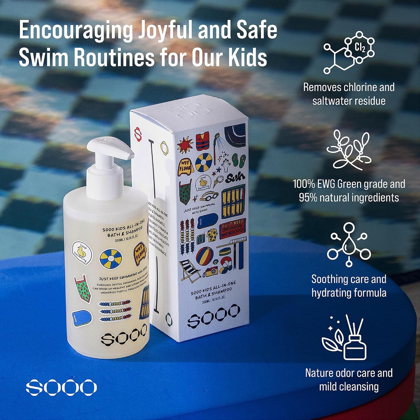 Kids All-In-One Bath & Shampoo by Sooo