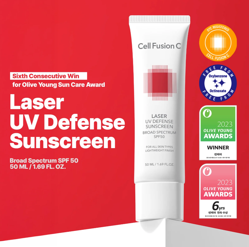 Laser UV Sunscreen SPF50+ PA++++ by Cell Fusion C