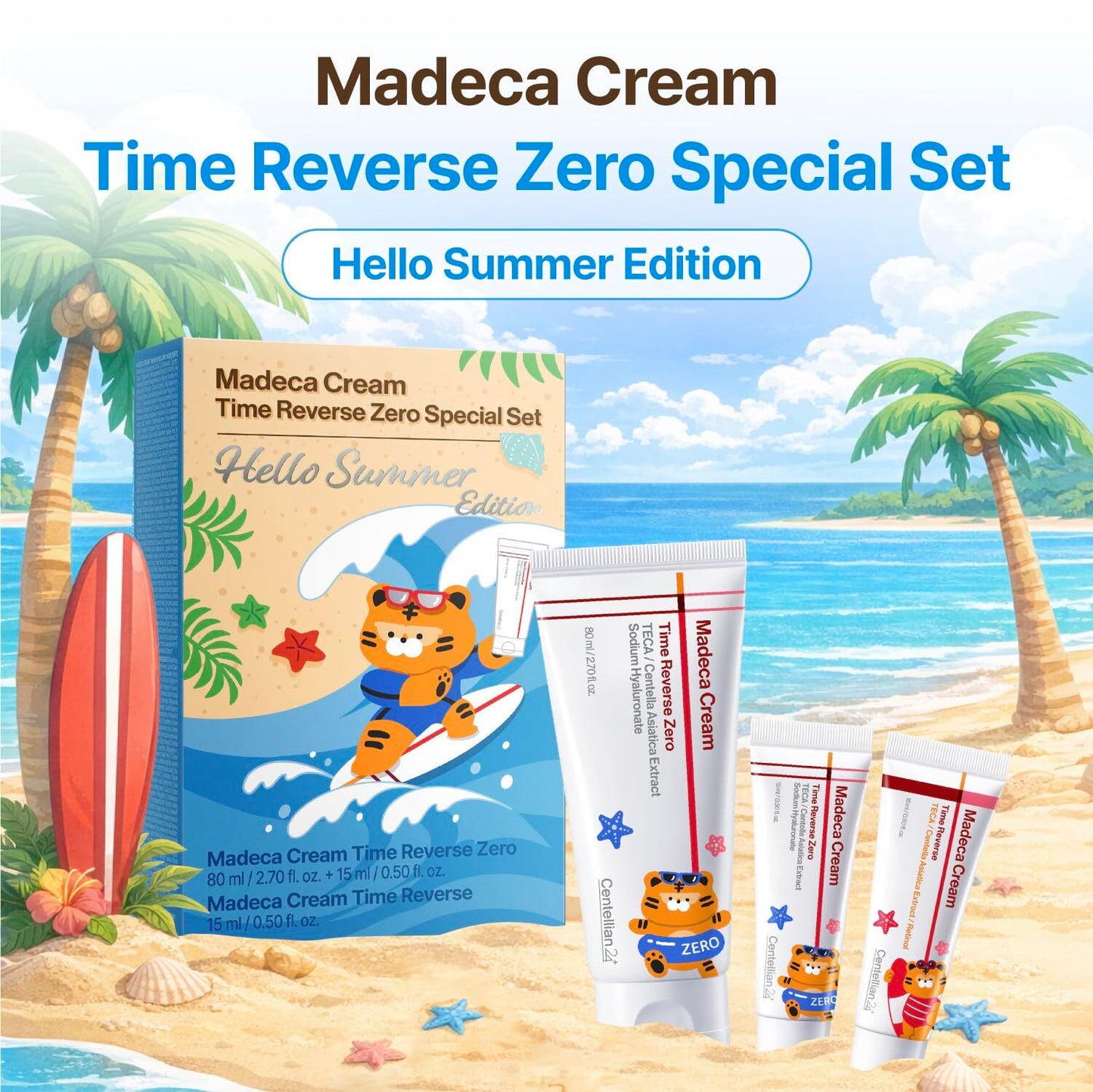 Madeca Cream Time Reverse Zero Special Set - Hello Summer Edition by Centellian24