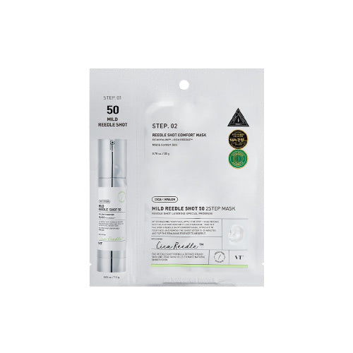 Mild Reedle Shot 50 2-Step Mask by VT Cosmetics