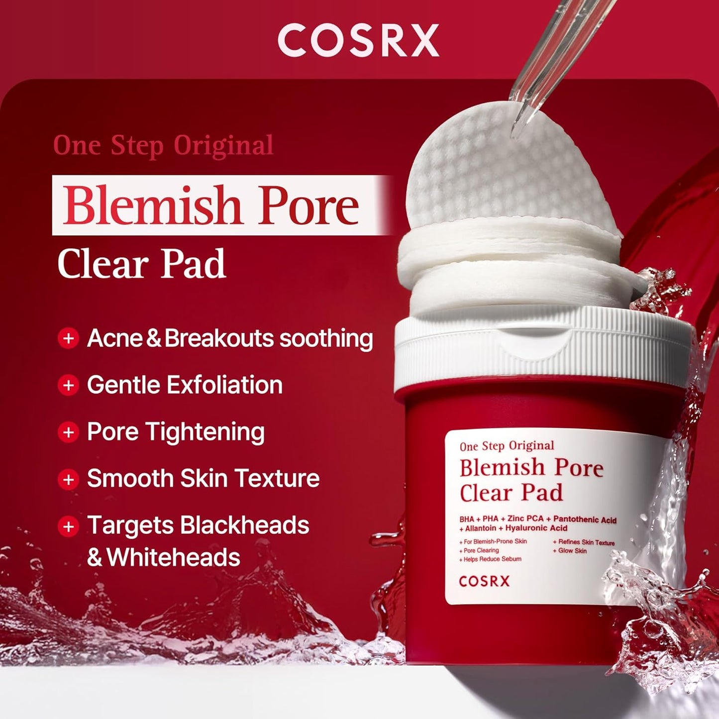 One Step Original - Blemish Pore Clear Pad by COSRX