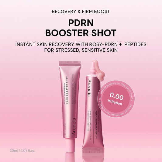 PDRN Booster Shot – Ενυδατικό Booster Προσώπου & Ματιών της Arencia