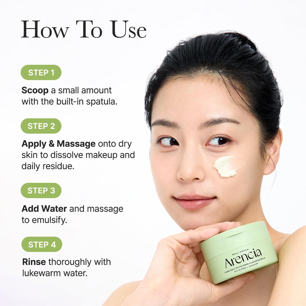 Pore Melt Phyto PDRN Cleansing Balm by Arencia