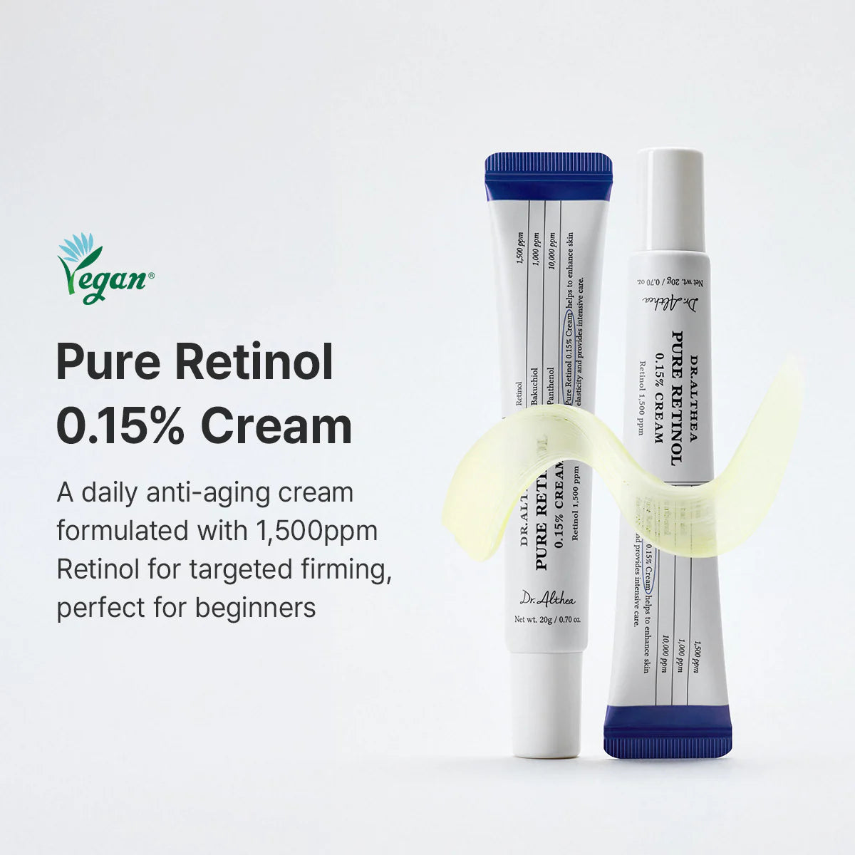 Pure Retinol 0.15% Cream by Dr.Althea