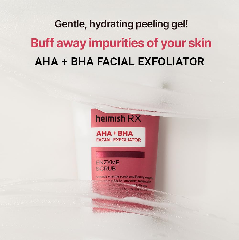 RX AHA BHA Enzyme Scrub – Απολεπιστικό Προσώπου της Heimish