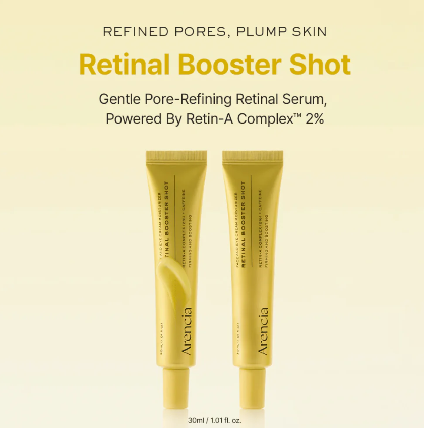 Retinal Booster Shot - Ενυδάτωση Προσώπου & Ματιών της Arencia
