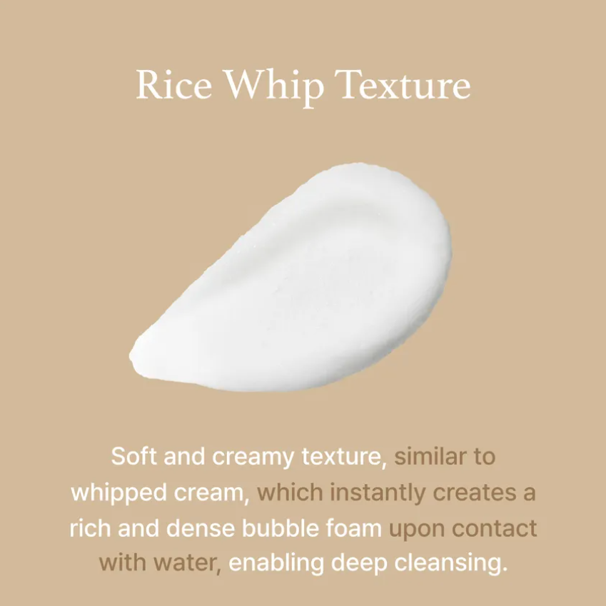 Rice Whip Facial Cleanser by I'm from
