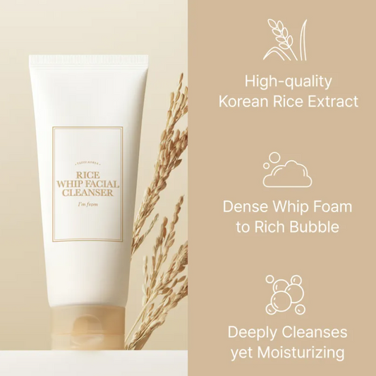 Rice Whip Facial Cleanser by I'm from