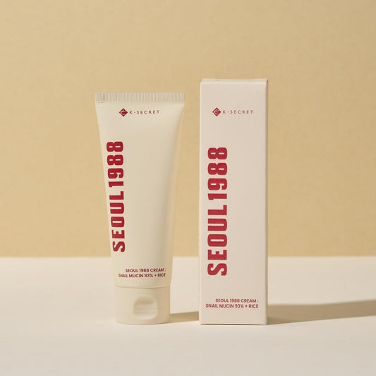 SEOUL 1988 Cream : Snail Mucin 93% + Rice by KSecret