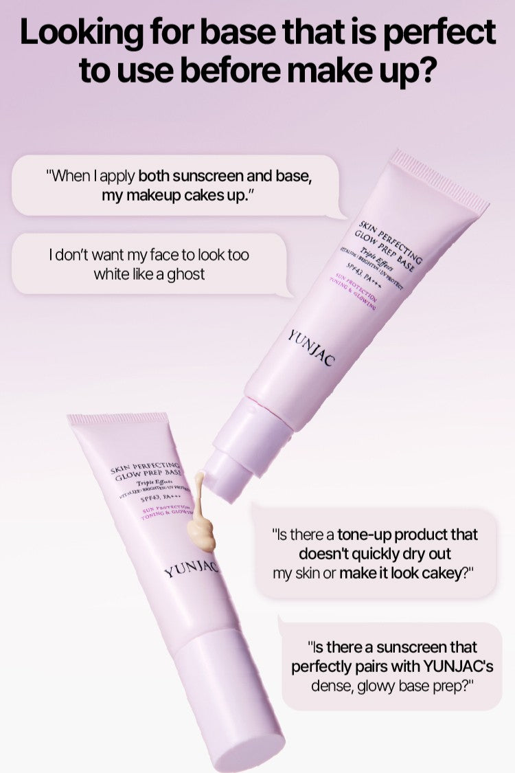 Skin Perfecting Glow Prep Base  SPF 43 PA+++ by Yunjac