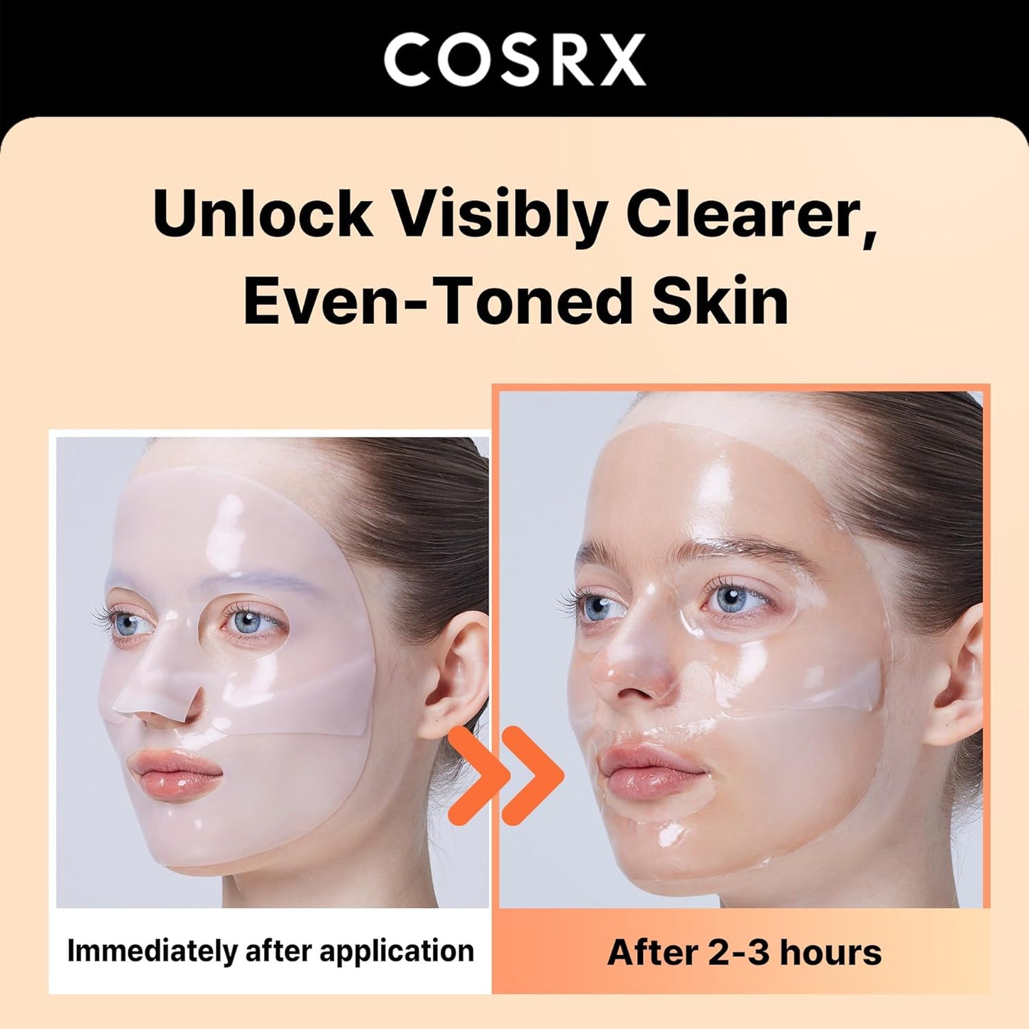 The Alpha-Arbutin Discoloration Care Hydrogel Mask by COSRX