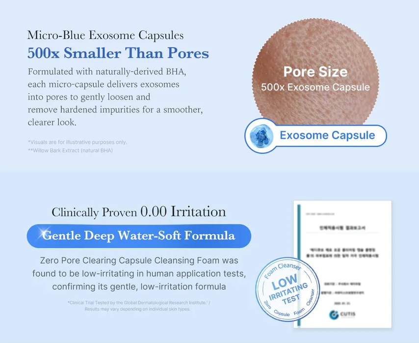 Zero Pore Sa Clear Capsule Cleansing Foam by Medicube