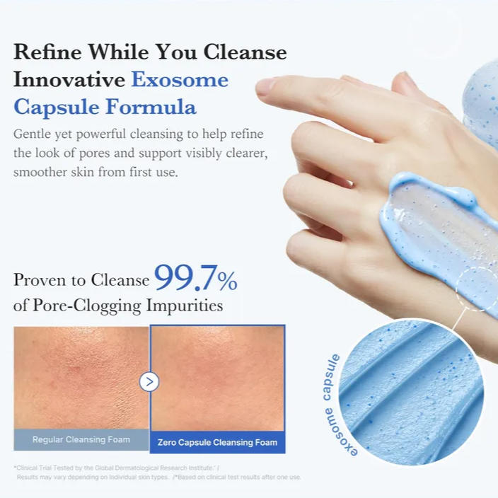 Zero Pore Sa Clear Capsule Cleansing Foam by Medicube