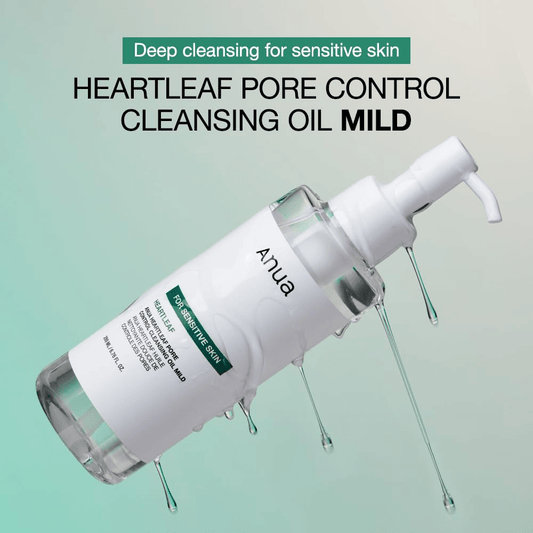 Heartleaf + Vitamin E Pore Control Cleansing Oil Mild by Anua