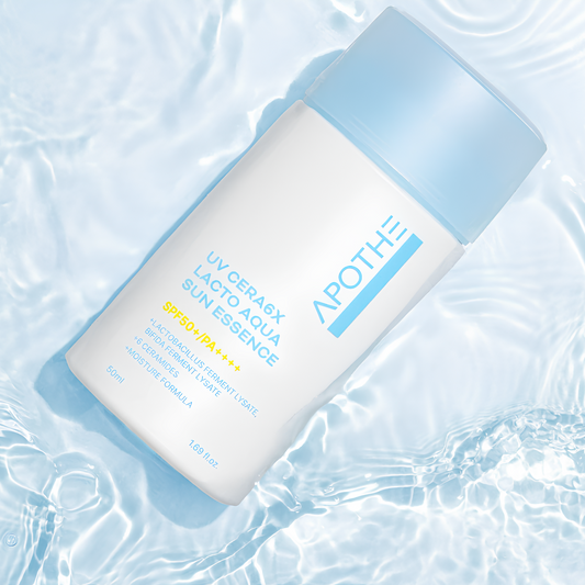 Солнцезащитная эссенция UV Cera6X Lacto Aqua Sun Essence SPF50+/ PA++++ от Apothe