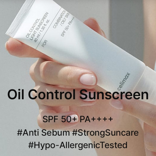 Oil Control Light Sunscreen Combination/Oily Skin SPF 50+ PA ++++ by Celimax