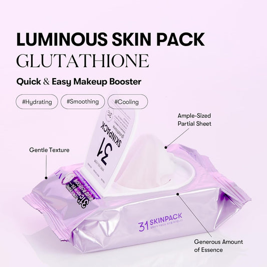 31 Skinpack Glutathione - Radiance & Luminous by VT Cosmetics