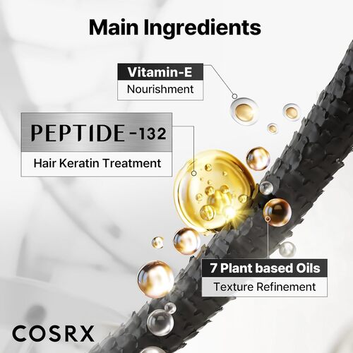 Patented Peptide 132 - Ultra Perfect Hair Oil Serum by COSRX