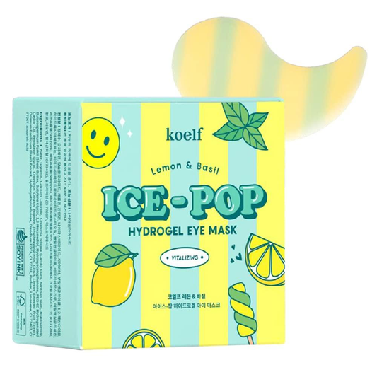 Lemon & Basil Ice-Pop Hydrogel Eyes Mask by Koelf