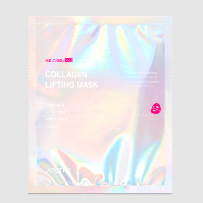 Αναζωογονητική Μάσκα Υδρογέλης Red Capsule της Apothe