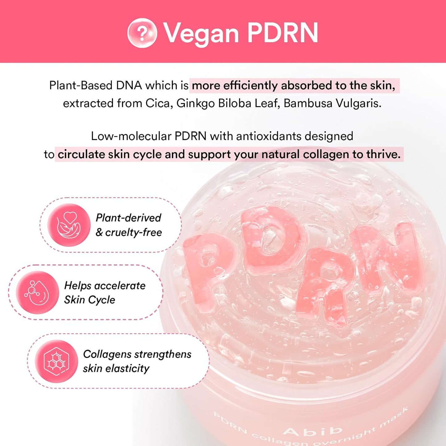 PDRN Collagen Overnight Mask Firming Jelly by Abib