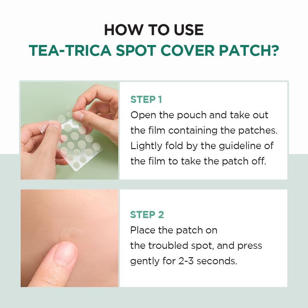 Spot Cover Tea-Cica Patch της Skin1004