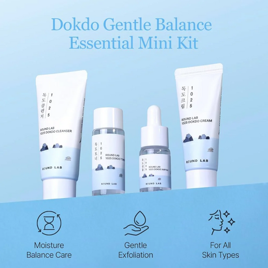1025 Dokdo Hydrating Mini Size Kit by Round lab