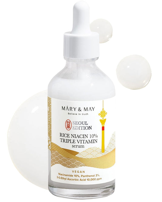 Rice Niacin 10% Triple Vitamin Serum by Mary & May