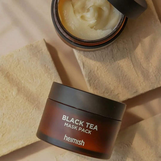 Black Tea Rinse-off mask by Heimish⠀